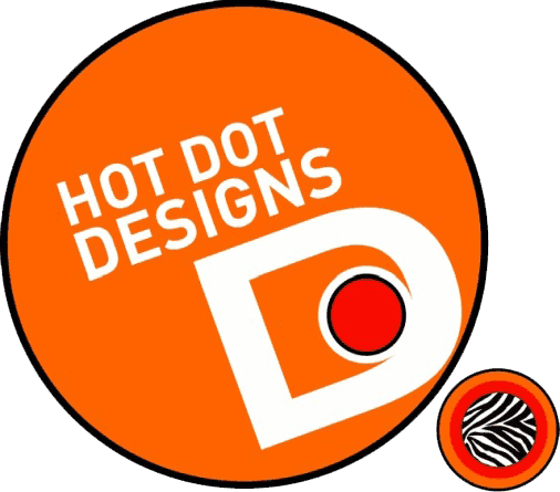 Hot Dot Designs By Carolyne Brennan logo