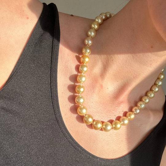 Stylish pearl necklace perfect for elegant jewellery collections in Australia.